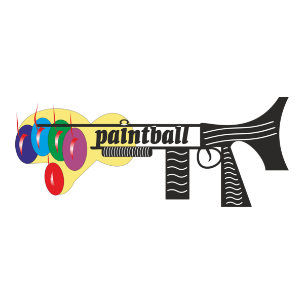 Paintball Logo PNG Vector