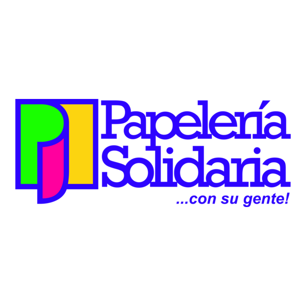 Papelería Solidaria Logo PNG Vector