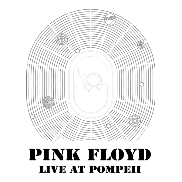 PINK FLOYD - LIVE AT POMPEII Logo PNG Vector