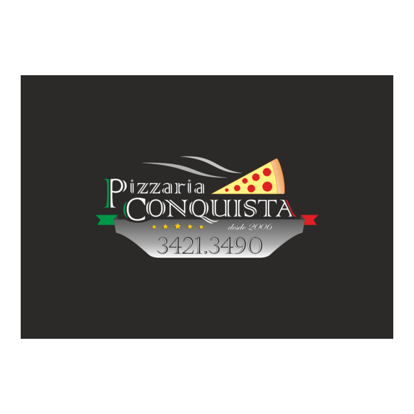 Pizzaria Conquista Logo PNG Vector