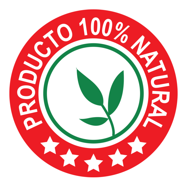 Producto 100% Natural Logo PNG Vector