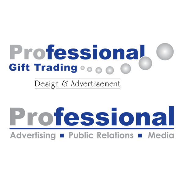 Professional Advertising And Publishing Logo PNG Vector