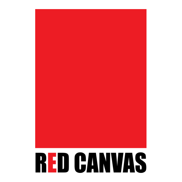 Red Canvas Logo PNG Vector