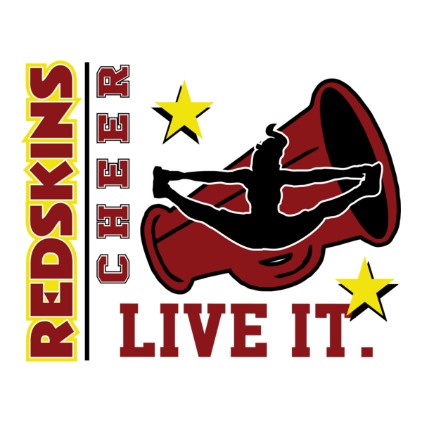 Redskins Cheer Logo PNG Vector