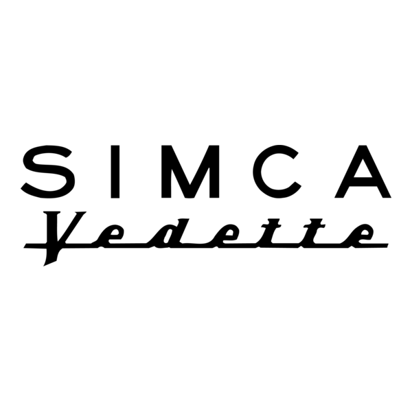 Simca Vedette Logo PNG Vector