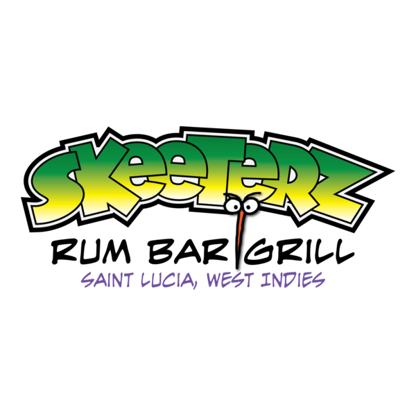 Skeeterz Rum Bar Grill St. Lucia Logo PNG Vector