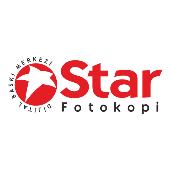 Star Fotokopi Logo PNG Vector