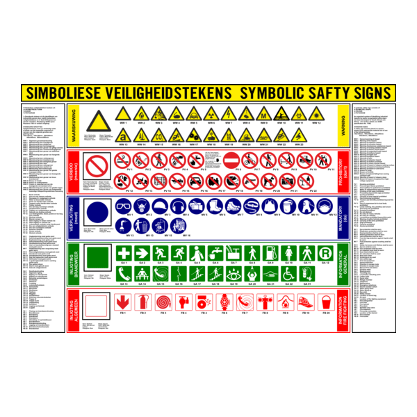 SYMBOLIC SAFTY SIGNS Logo PNG Vector