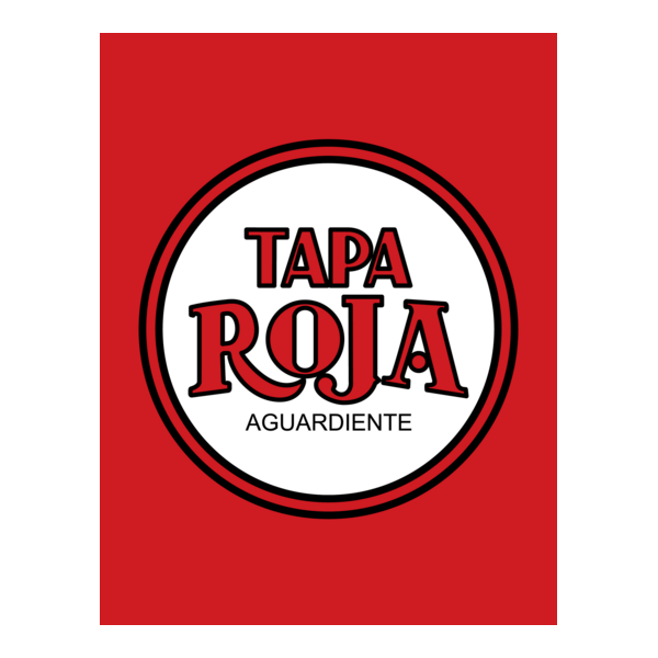 Tapa Roja Aguardiente Logo PNG Vector