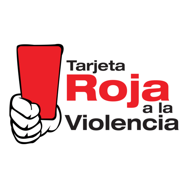 Tarjeta Roja a la Violencia Logo PNG Vector