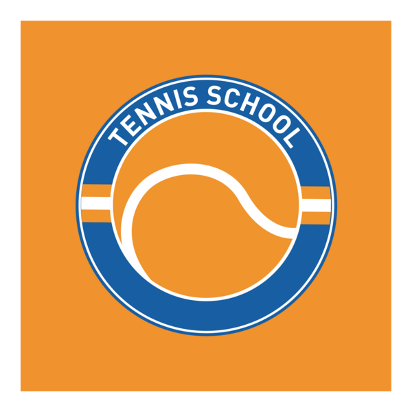 Tennis School Logo PNG Vector