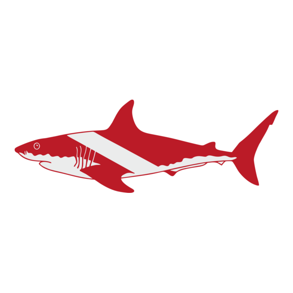 Tiburon Scuba Logo PNG Vector