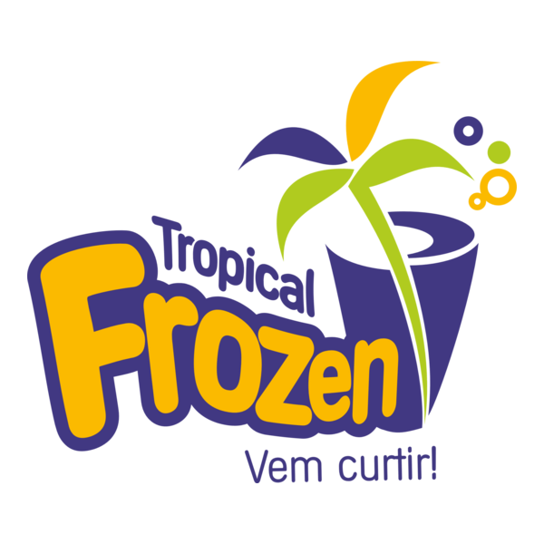 Tropical Frozen Logo PNG Vector