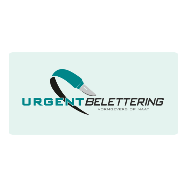 URGENT Belettering Logo PNG Vector