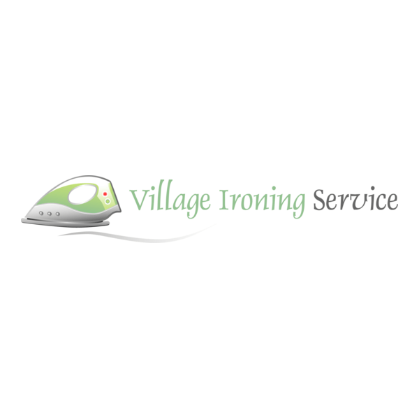 Village Ironing Service Logo PNG Vector