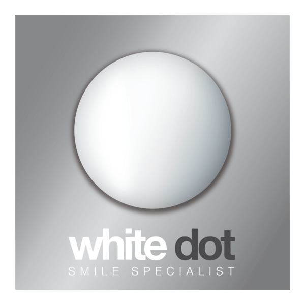 White Dot Logo PNG Vector
