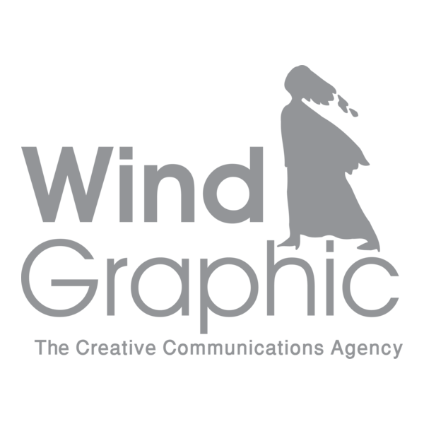 Wind Graphic Logo PNG Vector