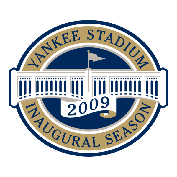 Yankee Stadium Inaugural Season 2009 Logo PNG Vector