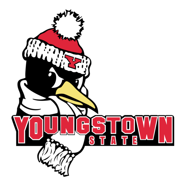 Youngstown State University Penguins Logo PNG Vector