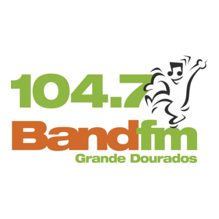 104.7 BAND FM Grande Dourados Logo PNG Vector