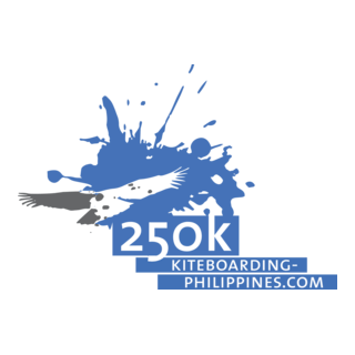 250k Kiteboarding Philippines Logo PNG Vector