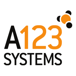 A123 Systems Logo PNG Vector