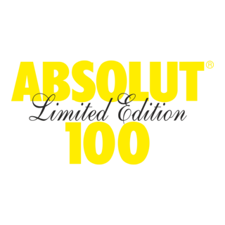 Absolut 100 Logo PNG Vector