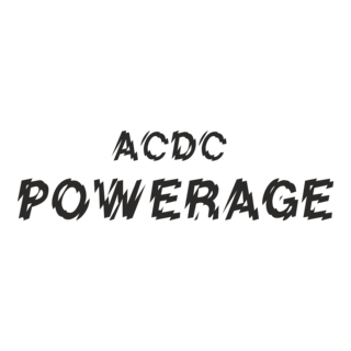 AC/DC Powerage Logo PNG Vector