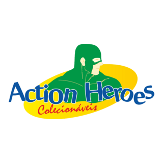 Action Heroes Colecionáveis Logo PNG Vector