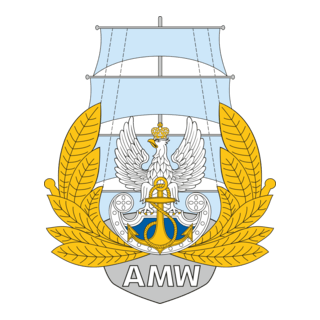 Akademia Marynarki Wojennej Gdynia Logo PNG Vector