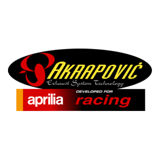 Akrapovic for Aprilia Racing Logo PNG Vector