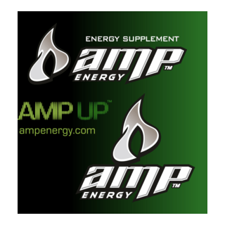 amp energy drink Logo PNG Vector