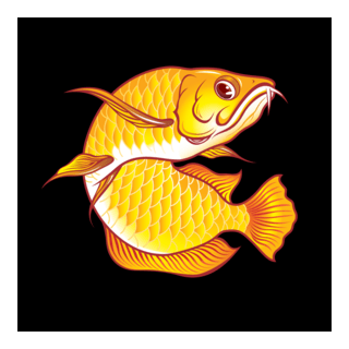 Arowana Art Logo PNG Vector