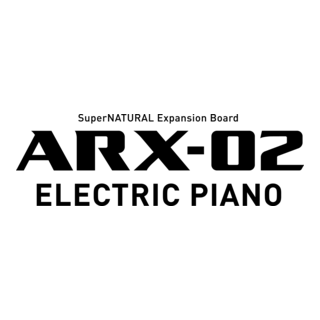 ARX-02 Electric Piano Logo PNG Vector