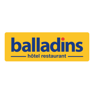 Balladins Hotel Restaurant Logo PNG Vector