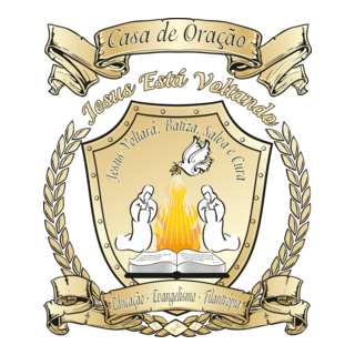 Casa de Oração Jesus Está Voltando Logo PNG Vector