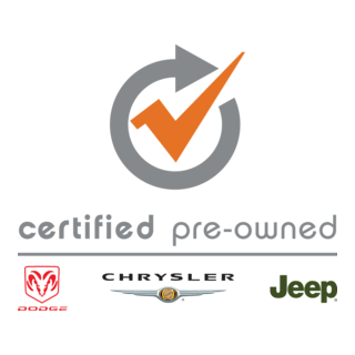 Certified Pre-Owned Chrysler Dodge Jeep Logo PNG Vector