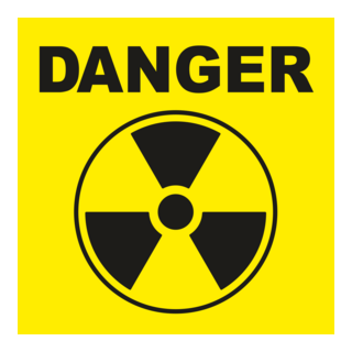 Danger Radyasyon Logo PNG Vector