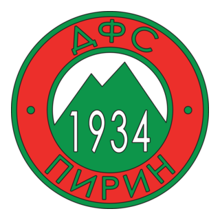 DFS Pirin Blagoevgrad 70's Logo PNG Vector