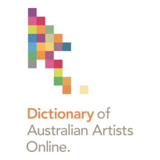 Dictionary of Australian Artists online Logo PNG Vector