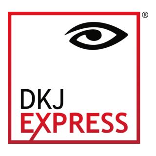 DKJ Express Suprimentos colorido Logo PNG Vector