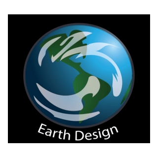 Earth Design Logo PNG Vector