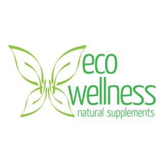 Eco Wellness Logo PNG Vector