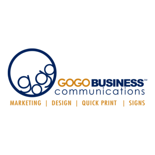 GOGO Business Communications Logo PNG Vector