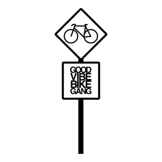 Good Vibe Bike Gang Logo PNG Vector