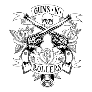 Guns-n-Rollers Logo PNG Vector