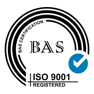 ISO BAS Certification Logo PNG Vector