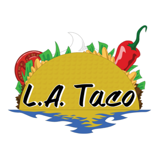 LA Taco Logo PNG Vector