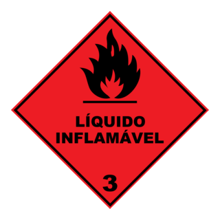 Líquido Inflamável Logo PNG Vector
