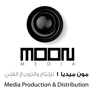 Moon Media Logo PNG Vector